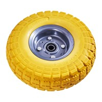 Amtech Yellow Tubeless Sack Barrow Wheel